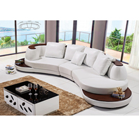 Ensemble Canapé d'Angle Modulable en Cuir, Design Italien Luxe, Longue Chaise Longue, Meubles de Salon Design Moderne