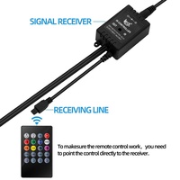 Luces Decorativas Interiores para Automóviles, Luz LED para Pies de Coche, Lámpara de Ambiente de 48 LED, Control Remoto/Voz/Aplicación