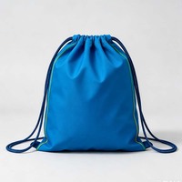 Sac à cordon en polyester 210D AI-MICH en gros, personnalisable avec logo par sublimation, imperméable, sac à dos à cordon pour événements d'entreprise