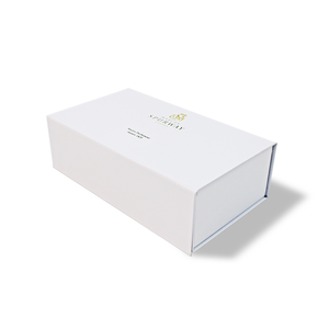Luxury Folding Gift <b>Box</b> Classic White Large Magnetic Presentation Gift <b>Hamper</b> <b>Box</b> <b>for</b> Packing Gifts Shoes Clothing - Product Image 5