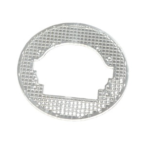 Couverture de garniture d'éclairage en aluminium pour phare de voiture, support de montage de lentille à double faisceau, fixation universelle par vis - Product Image 1