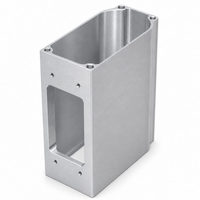 Boîtier en aluminium sur mesure usiné CNC 6061-T6 6063 7075 pour systèmes de contrôle industriels embarqués