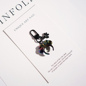 Llaveros con Forma de Corazón Facetado, Adornos Kawaii para Bolsos de Pareja, Lindas Decoraciones para Auriculares <span class=keywords><strong>AirPods</strong></span> - Product Image 4