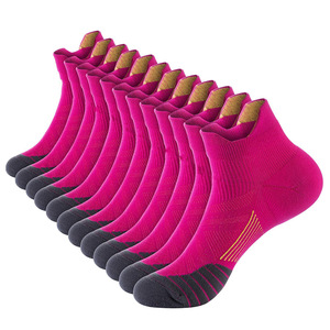 Chaussettes de compression athlétiques en nylon pour femmes et hommes, chaussettes de course d'été à la cheville - Vente en gros - Product Image 6