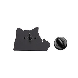 Duim Omhoog Huilen Kat Email Pin Kawaii Humoristische Dieren Broche Revers Rugzak Badge Grappige Sieraden Geschenken Voor Kattenliefhebbers Vrienden - Product Image 5