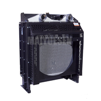 Radiateur de générateur HM avec noyau en alliage d'aluminium noir ou en cuivre utilisé pour le refroidissement à l'huile Cummins diesel 6LTAA NT855-G1 G1A -G2A G4 G7