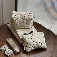 Tas Berlapis Katun Bermotif Korduroi Warna Solid Mini Lucu, Dompet Koin Tas Ponsel Kantong Pembalut Wanita, Kantong Penyimpanan Kecil Portabel