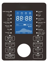 Olla a Presión Eléctrica Digital de Acero Inoxidable de 12L, Certificación CB CE, Multifuncional, 17 Programas Personalizables, 13 en 1