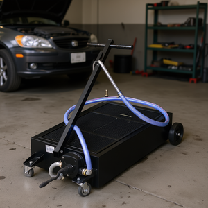 Recipiente de Drenaje de Aceite para Vehículos de 20 Galones, Perfil Bajo, con Bomba, para Mantenimiento de Automóviles - Product Image 2