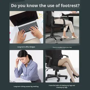 Le repose-pieds <span class=keywords><strong>de</strong></span> <span class=keywords><strong>bureau</strong></span> au <span class=keywords><strong>design</strong></span> moderne pour enfants empêche les jambes croisées avec un repose-pieds confortable pour le salon - Product Image 5