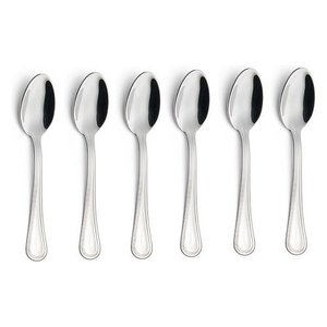 Ensemble de cuillères à café 6 pièces Inox (11,3cm) IMPERO Chrome poli CVL100C6 - Product Image 1