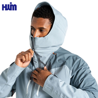 Veste imperméable pour homme, randonnée en plein air, aventure, pêche, coupe-vent professionnel, veste chaude à coque rigide avec capuche, coutures scellées