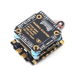 ตัวควบคุมการบินของ <span class=keywords><strong>Mamba</strong></span> <span class=keywords><strong>F722</strong></span>ไฟ LED ขนาดเล็ก OSD 5V/2A 306 30A 2-6S Blheli_32 Dshot1200แข่ง FPV brushless ESC 2019ใหม่ - Product Image 2