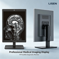 Moniteur LCD médical haute définition 20,1 pouces 2MP 4:3 avec interfaces DP/DVI, nouvel écran clinique pour utilisation sur ordinateur de bureau