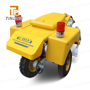 Probador de fricción continuo automático montado en remolque para probar el coeficiente de fricción de la superficie del pavimento de la carretera - Product Image 2