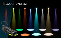 Projecteur LED profilé SHEHDS 250W 350W |   Projecteur silencieux Zoom LEKO pour théâtre, scène, studio, éclairage d'église et d'événements