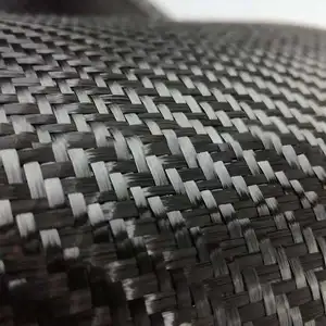Plain Twill Woven Carbon Fiber Cloth Fabric For Car Parts
