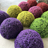 Boule de topiaire artificielle NINI en faux buis, boules décoratives en herbe pour la décoration de jardin, balcon, mariage et maison