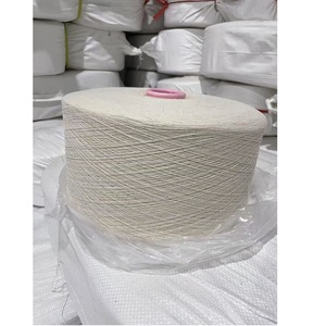 Mở cuối Việt Nam nam CVC Găng tay sợi CVC (80% nguyên bông + 20% Polyester) Chất lượng cao nguyên Trắng tái chế - Product Image 6