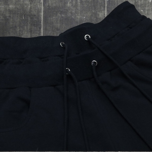 Shorts décontractés amples pour hommes, personnalisés, à double taille brodée, coupe courte unie, 100% Coton 320 g/m² - Product Image 2