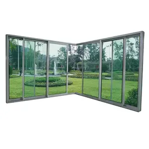 NFRC USA Standard Aluminium Glass Sliding Window Good Quality Slide Window For House