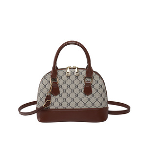 กระเป๋าสะพายไหล่สไตล์เกาหลีวินเทจ รุ่นใหม่ประจำฤดูร้อนปี 2026 ดีไซน์ทันสมัยแบบลำลอง  วัสดุเปลือกหอย  ซิปเดี่ยว  บุโพลีเอสเตอร์ - Product Image 5