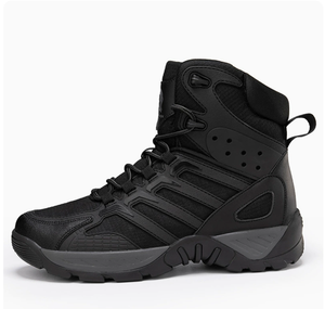 DFL01 Stock promotion Brown black new <b>hiking</b> shoes fashion men <b>boots</b> black coyote brown - Product Image 5