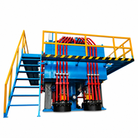 Presse d'extrusion industrielle en aluminium de 4 pouces, 135 kW, 380 V, commande PLC pour la fabrication de profilés