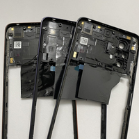 Cadre d'écran LCD pour téléphone portable Xiaomi Redmi Note 10 Pro avec lentille de caméra en verre, boîtier avant, châssis central, coque Note10