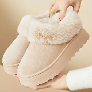 Botas de Nieve de Algodón para Mujer, Nuevas, a la Moda, Combinables con Todo, Botas Cortas Acolchadas, Forro Polar, Suela Suave, Cálidas, Resistentes al Frío - Product Image 3