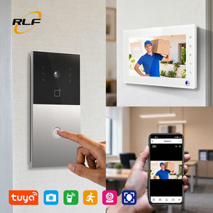 กริ่งประตูวิดีโออัจฉริยะควบคุมด้วยเสียงผ่านแอป Tuya 1 ชุด=F1+3*V7 ความละเอียด 1080p กันน้ำ เหมาะสำหรับบ้านพักตากอากาศ - Product Image 1