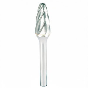 TTAKE Ab8500 <b>Ball</b> Nose Radius Rotary Burr Solid Carbide 19 Mm Length 6 Mm Shank For Precision Cutting And Shaping - Product Image 2