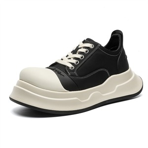 Zapatillas Blancas Casuales para Hombre, Estilo Verano 2026, con Suela Gruesa y Antideslizante, que Aumentan la Altura - Product Image 5