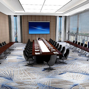 Alfombra Axminster Fabricada a Máquina, Suministro de Fábrica, Uso Comercial y Doméstico, Antiestática, Antideslizante, Color Sólido, Alta Durabilidad, Fácil Cuidado - Product Image 5