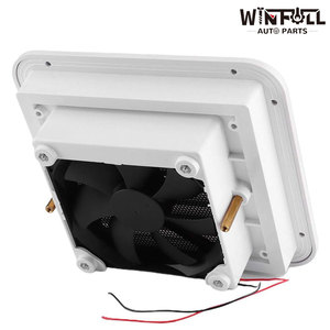 New 12V 24V RV Waterproof Heat Dissipation Air Outlet Exhaust Fan Caravan Side Air Vent <b>Blower</b> Cooling Ventilation - Product Image 2