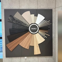 Panel de Pared Interior de PVC con Cristal de Carbono de 12 mm, Revestimiento Decorativo Impermeable de WPC, Panel Ignífugo para Construcción