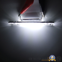 Nouvelle lampe de plaque d'immatriculation LED 12V pour Mondeo MK2, CANBUS, sans avertissement, lumière blanche pour plaque d'immatriculation