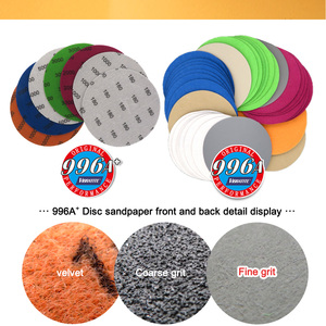 Discos de Papel de Lija de Carburo de Silicio de 5 Pulgadas, Papel Abrasivo Húmedo/Seco, Papel de Lija Impermeable, Disco de Lijado para Pulir Madera y Metal - Product Image 6