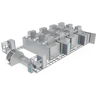 Séchoir industriel automatique pour friandises pour animaux de compagnie 1000 kg/h et ligne de palettisation en acier inoxydable de qualité alimentaire, garantie 2 ans