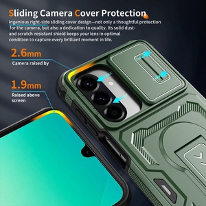 Funda Protectora Resistente y Plegable para Teléfono Samsung <span class=keywords><strong>Galaxy</strong></span> A17 con Cubierta Deslizante para la Cámara, <span class=keywords><strong>Precio</strong></span> de Fábrica - Product Image 4