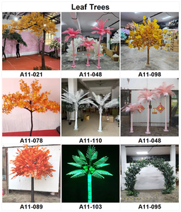 NIKA özelleştirilmiş 8ft uzun boylu sıcak pembe yapay palmiye ağacı düğün etkinlikleri parti dekorasyon için - Product Image 6