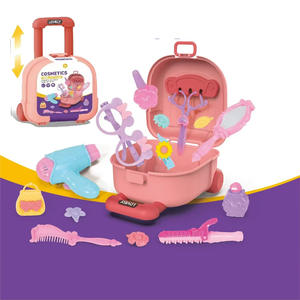 Ensemble d'outils de maison de jeu en plastique éducatif pour enfants cultivant la capacité pratique avec outil de réparation de boîte de traction pour l'apprentissage <span class=keywords><strong>du</strong></span> jeu - Product Image 1