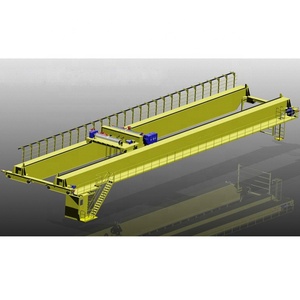 <span class=keywords><strong>QD</strong></span> 75/10 tonnes <span class=keywords><strong>60</strong></span> tonnes style européen double poutre pont roulant eot pont grue robuste fabricant chinois - Product Image 6