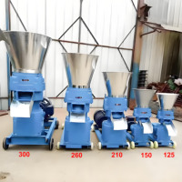 Machine de fabrication d'aliments pour animaux, usine de transformation, machine à granulés d'aliments pour vaches à faible coût, machine à fabriquer des aliments pour bétail, granulés