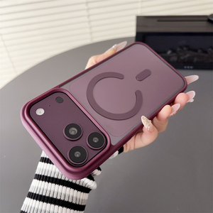 เคสโทรศัพท์แข็งใส TPU+อะคริลิค สำหรับ iPhone 18 Pro 17 Pro Max 16 15 14 13 12 11 รองรับการชาร์จไร้สาย แม่เหล็กดูดติด ฝาหลังบาง - Product Image 3