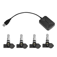 Système de surveillance de la pression des pneus TPMS numérique interne, ensemble de quatre capteurs, utilisation universelle pour les véhicules