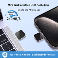 Produk baru USB Flash Drive 256gb Pendrive 64GB 128GB 256GB Flashdisk OTG USB Flash Drive untuk IOS Android Harmony Phone
