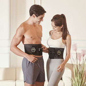 Ceinture de massage EMS pour les abdominaux et les obliques, 4 modes, 12 niveaux, marque privée OEM, VRAI EMS, fabricant coréen - Product Image 4