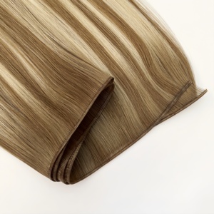 Venta al por mayor de fábrica: Extensiones de cabello virgen ruso 100% Remy, cabello humano europeo para Genius Weft - Product Image 2
