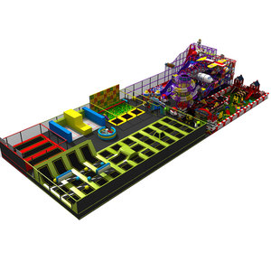 Tapis de saut continu, fosse en mousse et espace pour <span class=keywords><strong>trampoline</strong></span>, parc d'intérieur, bon marché <span class=keywords><strong>avec</strong></span> <span class=keywords><strong>jeu</strong></span> de balles dodge ball, livraison gratuite - Product Image 1